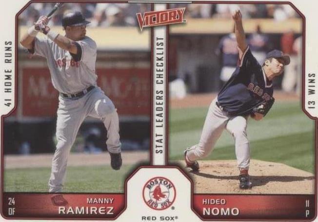 2002 Upper Deck Victory - Hideo Nomo Manny Ramirez #151 - 1 of 1
