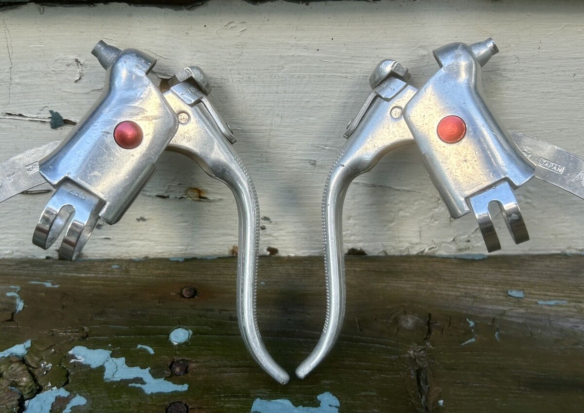 Dia Compe Brake Levers Non Aero 23.8 Road Bike Drop Bar Red