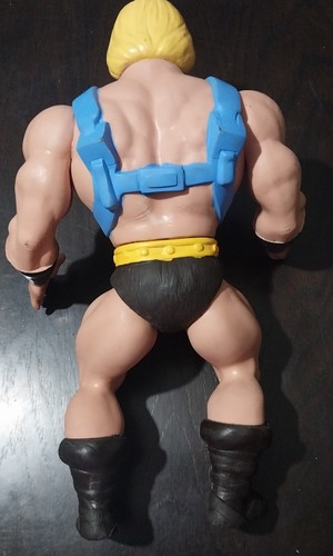 Jumbo MOTU HE-MAN Figure Vinyl 15” MASTERS OF THE UNIVERSE Mexican Bootleg TOY - Picture 2 of 8