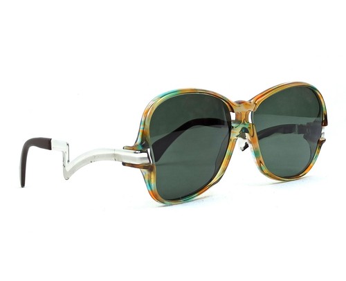 1980s Vintage Cazal Sunglasses Hip Hop Hippy Style Unused W/case Germany mod 304 - Picture 7 of 15