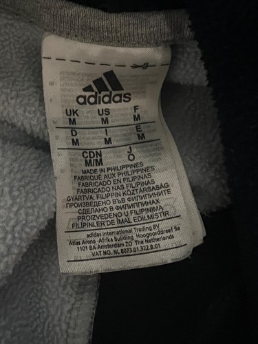 Adidas sweatshirt hoodie Central Columbia Blue Jays men medium - Picture 4 of 4