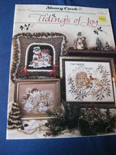 Vtg Stoney Creek Collection Of Cross Stitch Patterns Booklet 1st Print 1991 90