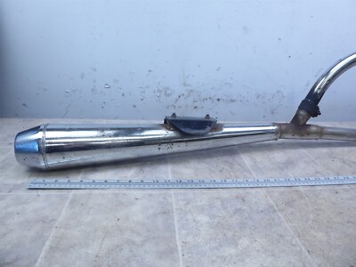 切手76 1976 Kawasaki kz400 Exhaust 2to 1. Nice Shape | eBay