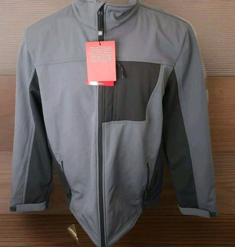 Men's ZEROXPOSUR ZX SOFT SHELL Full Zip Jacket Size XXL Men's ZEROXPOSUR ZX SOFT SHELL Full Zip Jacket Size XXL