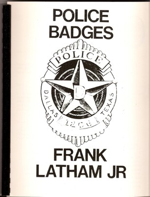 PHILADELPHIA POLICE CHRONOLOGY OF BADGES Booklet by LUCAS
