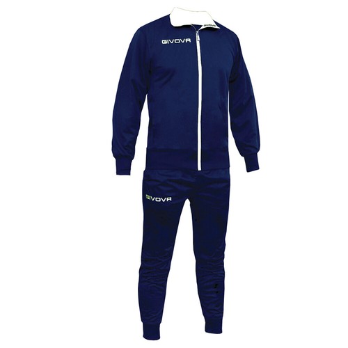 TUTA SPORTIVA GIVOVA VISA ALLENAMENTO RUNNING ZIP UOMO DONNA UNISEX PALESTRA - Foto 61 di 77