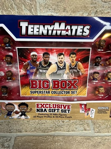 NBA TeenyMates 2024 Basketball BIG BOX Sammler Geschenkset & Puzzle KOSTENLOSER VERSAND - Bild 6 von 7