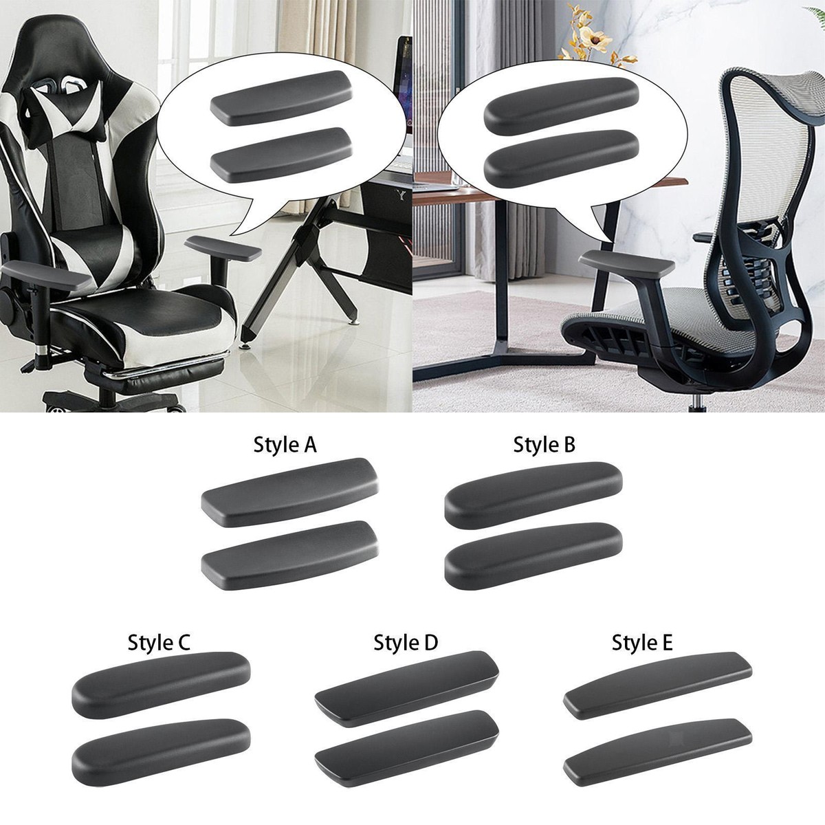 Gaming Swivel Chair Armrests Game Chair Chair Replacement Handle Chair Armrest Pads Desk Chair Arm Pads