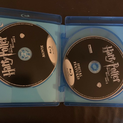 Harry Potter And The Deathly Hallows : Part 2 (Blu-ray, 2011, 4-Disc Set) - Picture 3 of 4