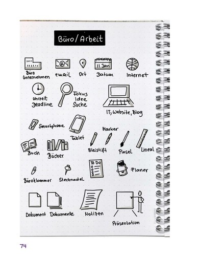 Bullet Journal - Das Praxisbuch +++ Neu & direkt vom Verlag +++ - Imagen 3 de 6