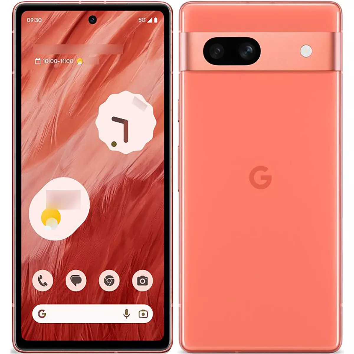 Google Pixel 7a 5G Coral 128GB + 8GB Dual-SIM Factory Unlocked GSM