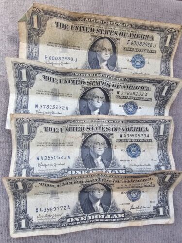 Rare Silver Certificates with Errors - Picture 4 of 5