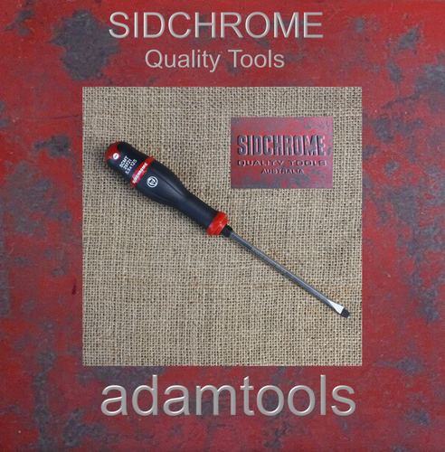 new-Sidchrome Pro Twist Shock Thru Tang Screwdrivers, choose one - Picture 7 of 12