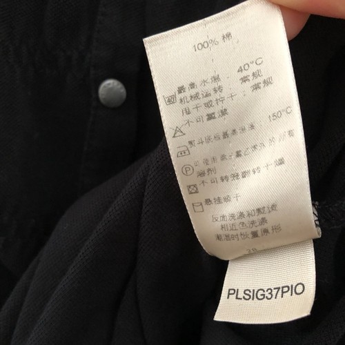 BURBERRY LONDON Women Cotton Polo Dress Black Short Sleeve Size L Knee Length - Picture 13 of 16