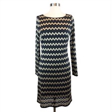 Nine West Dress 4 Sheath Long Sleeve Lined Stretch Cocktail Party Evening Formal