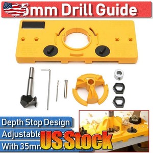 35MM Concealed Hinge Jig Boring Hole Drill Guide Forstner 
