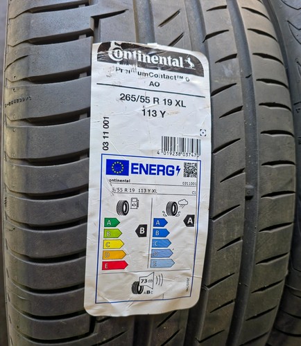 4x Sommerreifen 265/55 R19 113Y Continental Premium Contact 6 AO DOT23 - Bild 3 von 3