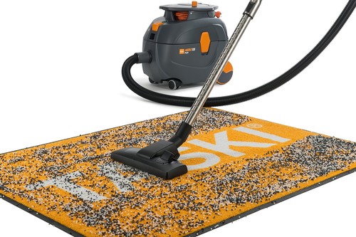 Taski D7524262 Aero 15 Plus Canister Dry Vacuum 4 Gallon Grey Orange - Picture 7 of 9