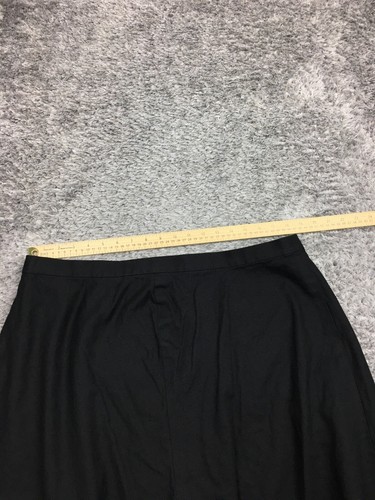 Lauren Ralph Lauren Leinenrock Damen Größe 18 W schwarz Leinenmischung - Bild 9 von 13
