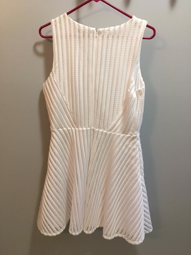 Neu mit Etikett weiß Apt 9 Kleid Größe 14 - Bild 5 von 6
