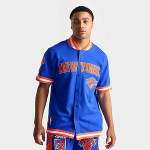 NIKE - NBA ニューヨーク　ニックス shooting shirt 両面刺繍 NIKE - NBA ニューヨーク ニックス shooting shirt 両面刺繍の