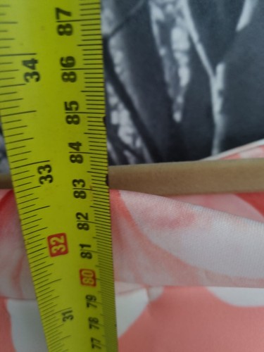 QUIZ Dress Size 12 Pink Multicoloured Floral Stretch Dip Hem Fit & Flare MIDI uk - Picture 7 of 7