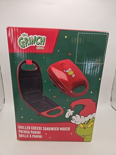THE GRINCH DR SEUSS GRILLED CHEESE SANDWICH MAKER NEW image