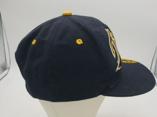Grambling State Tigers Snapback Hat Cap Black Yellow Embroidered GMEN BigBoy - Picture 6 of 11