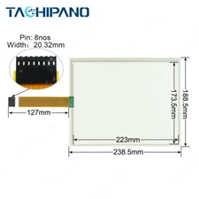 1PC  for  Ventilator Vyaire CareFusion Touch Panel Glass Touch Screen