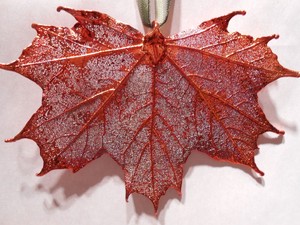 Real-Leaf-Metal-Filigree-Ornament-Sugar-Maple-Leaf