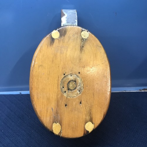 Vintage Maritime Yacht Sailboat Brass Single Sheave+Pin Ships Pulley Beautiful - Picture 8 of 9