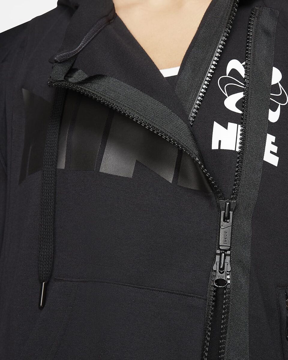 Nike X Sacai Womens Double Zip Hoodie (Small) CD6303-010 Nike X Sacai Womens Double Zip Hoodie (Small) CD6303-010