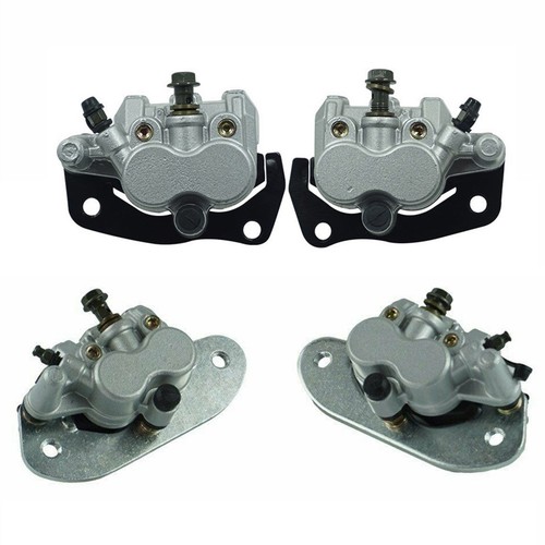 Front Rear Brake Calipers for Yamaha Rhino 700 YXR700 4x4 2008-2013 - Picture 1 of 8