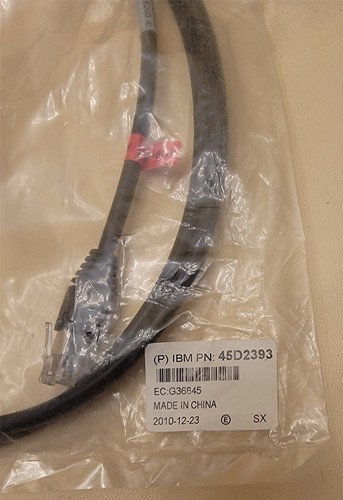 54pc Shielded CAT5 Ethernet Network Cable 71-inch IBM 45D2393 and 45D2395 - Picture 6 of 8