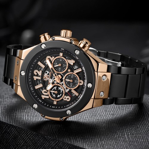 SSETONE Relojes Hombre Cuarzo Cronógrafo Acero Inoxidable Moda Negocios Sp... - Imagen 5 de 8