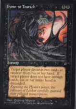 Hymn to Tourach (Cloak) - Fallen Empires: #38c, Magic: The Gathering Nm R191