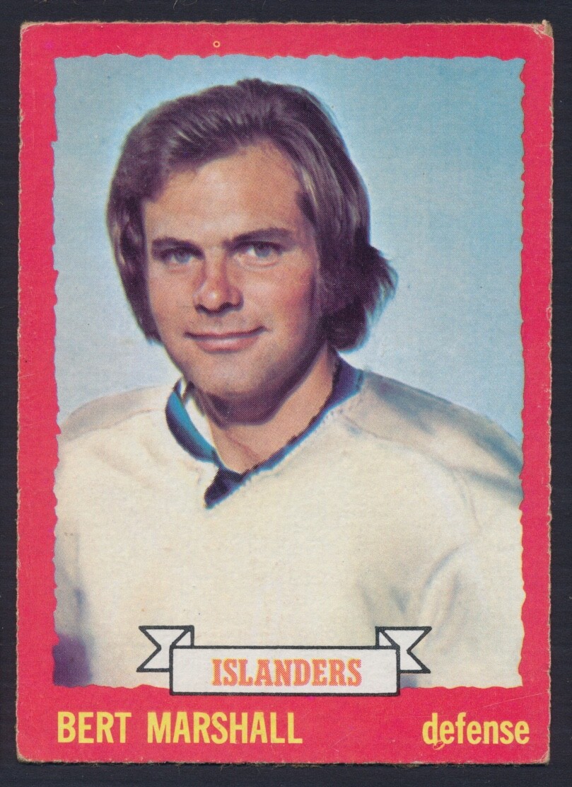 1973-74 O-Pee-Chee #51 Bert Marshall  (dark back)