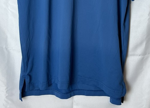 Peter Millar Mens M Summer Comfort Blue Polo Golf Shirt Lightweight Embroidered - Picture 6 of 7