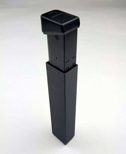 Inserto de funda de cargador magnético extendida pistola eléctrica Airsoft AEP - negro mate - Imagen 2 de 6