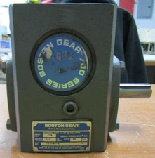 🤓 NEW BOSTON GEAR 50:1 RIGHT ANGLE SPEED REDUCER 1.0 SF @ 1750 RPM 715-50-G