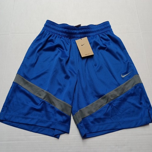 Herren Nike lockere Passform über Knielang Basketball Shorts Größe S Small blau grau - Bild 1 von 8