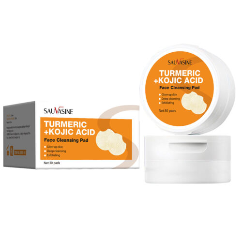 150x Turmeric Cleansing Pads for Dark Spots Kojic Acid & Turmeric Cleansing Pads - Picture 11 of 16