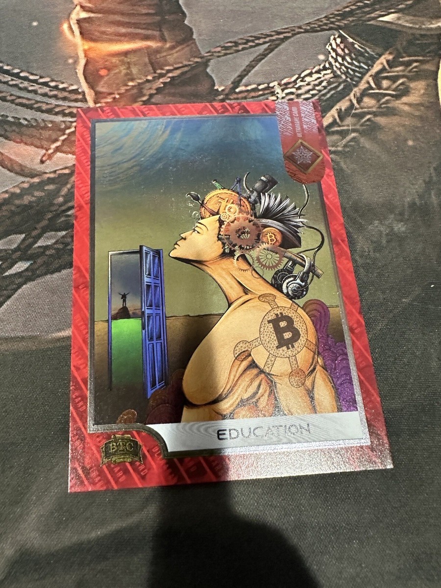 2022 Bitcoin Trading Cards Series 1: Education - Card #20 Ultra Rare | eBay