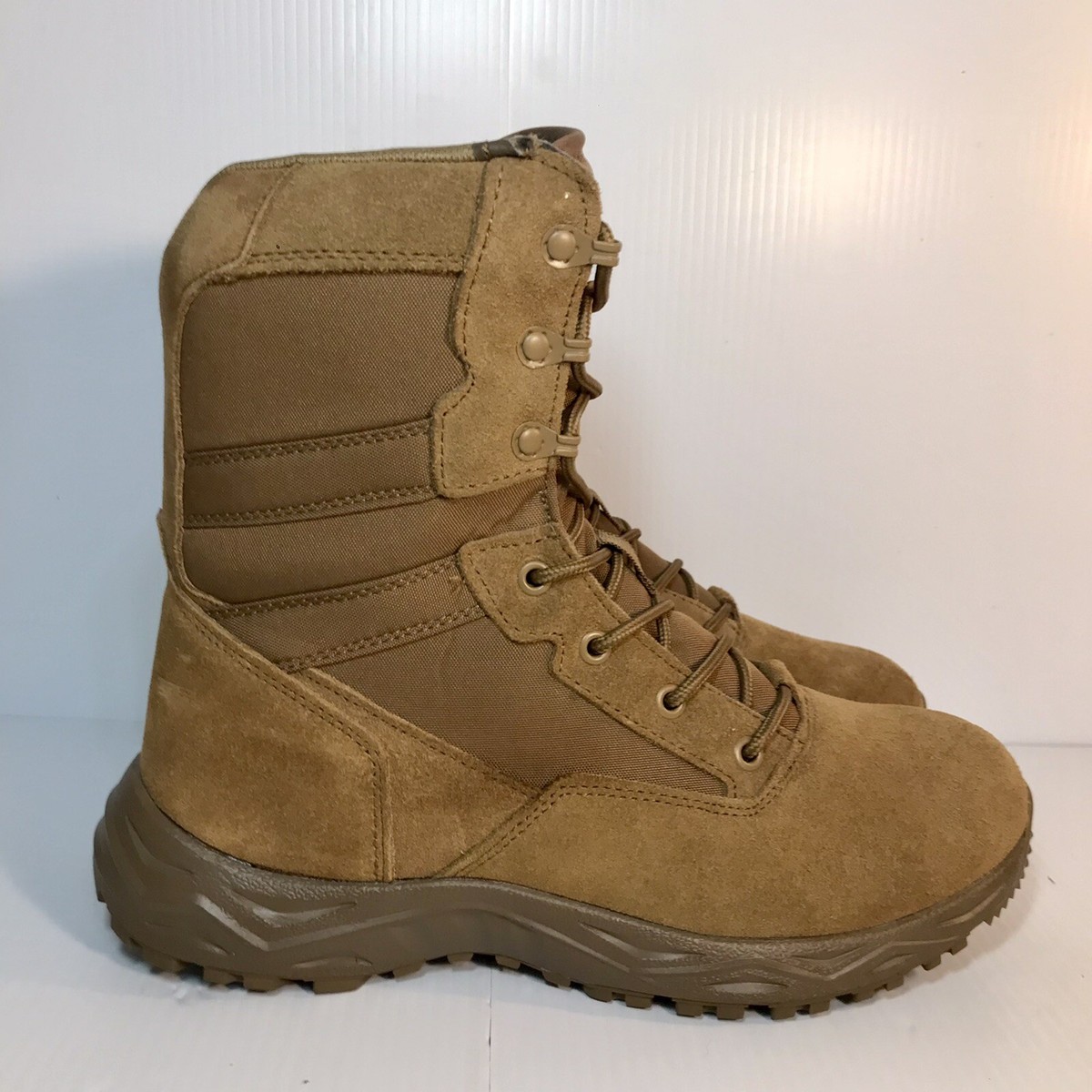 INTERCEPTOR Men's Work Military Tactical Tan Coyote Boots