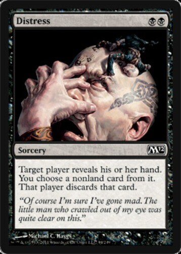 Distress LP, English MTG Magic 2012 (M12) - Picture 1 of 1