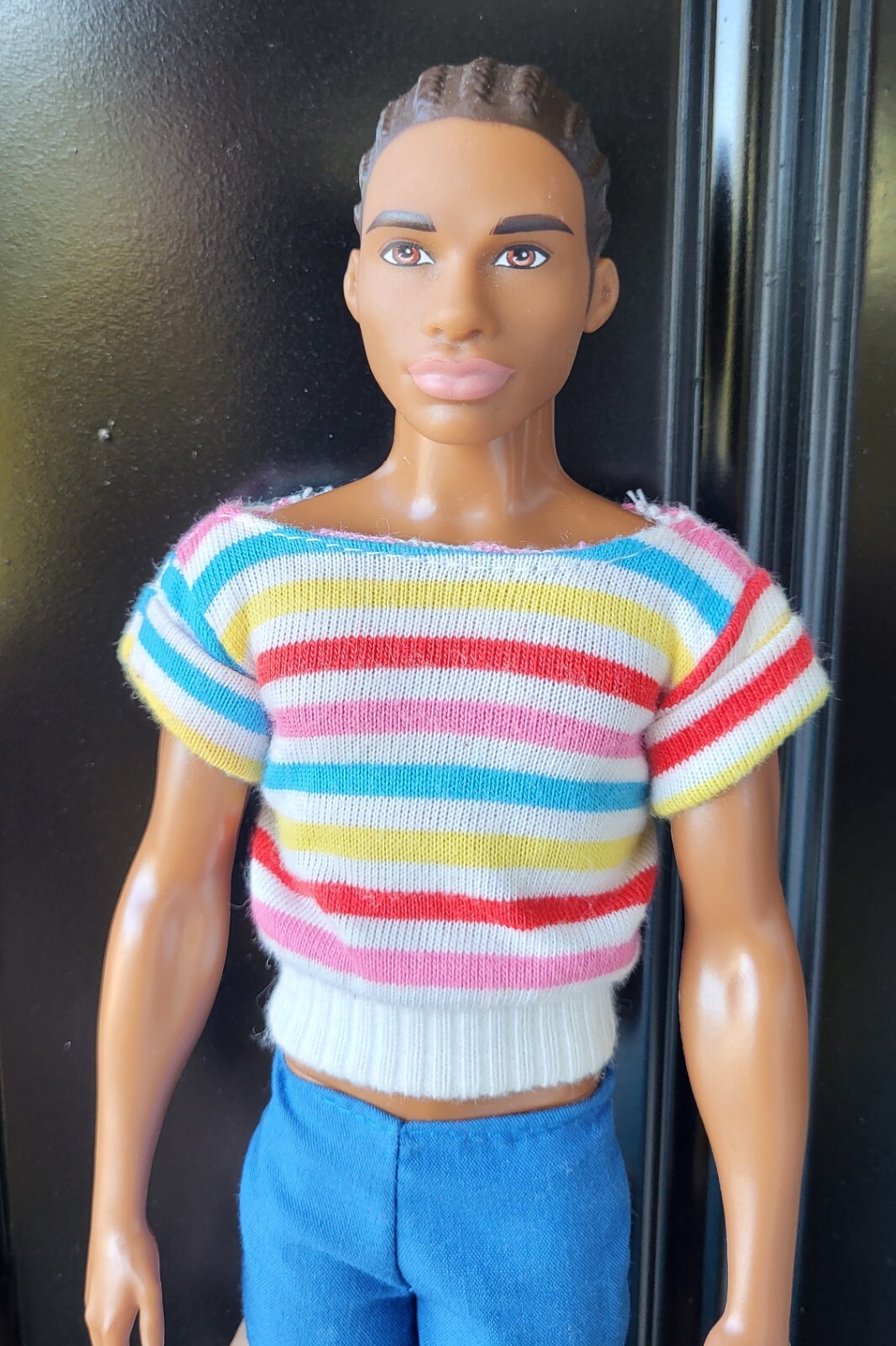 AA African American KEN FASHIONISTA Doll MODEL RAFA FACE DOLL FOR OOAK