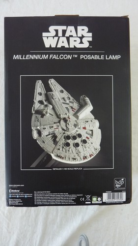Millennium Falcon 1:180 Posable Desk Lamp Star Wars by Paladone USB Powered - Picture 2 of 6