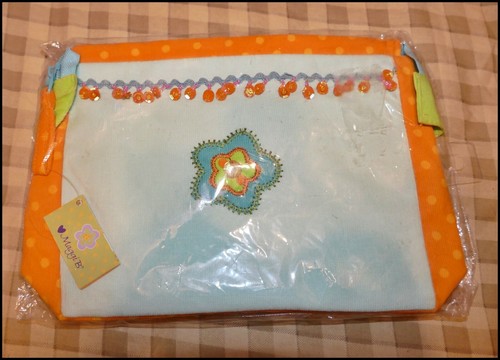 Mother's Day small bag My Mother My Friend orange unused - Picture 1 of 3
