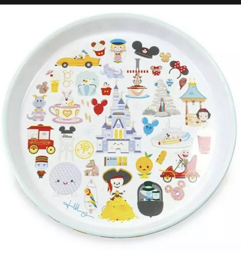 disney parks cake stand ceramic plate Serving Platter Jerrod Maruyama - Picture 2 of 2