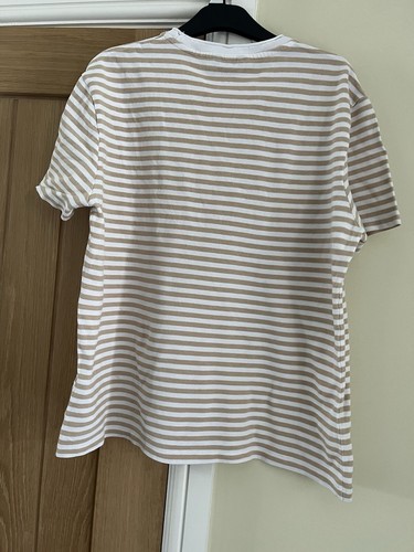Men's 100% Cotton Massimo Dutti Striped T Shirt - Picture 5 of 5